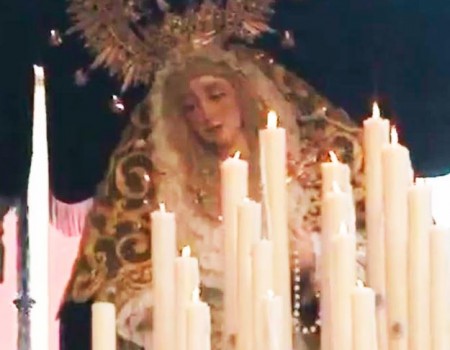 El Niño de las Cuevas a la Virgen de la Estrella canta saeta carcelera | 2016