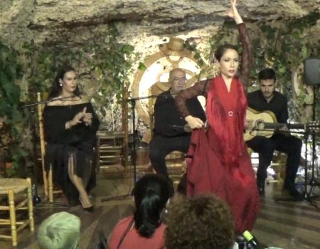 Taranto, al baile Virginia García, al cante Ana Mar, al toque Antonio Quero, palmas Niño de las Cuevas